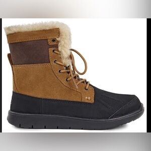 UGG Baxter snow boots Tan, Black and Brown Snow Boots leather outer